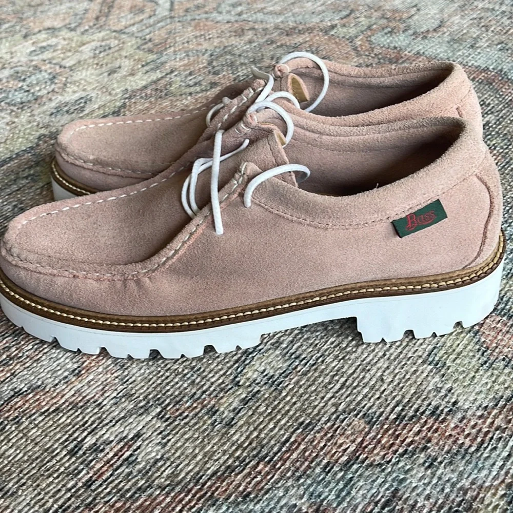 G.H. Bass Women’s Wallace Pink Lug Moc